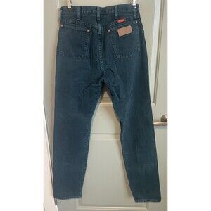 Vintage Wrangler Jeans Women 11 (28x34) Green Denim USA Made 90s Western 14MWZ0B